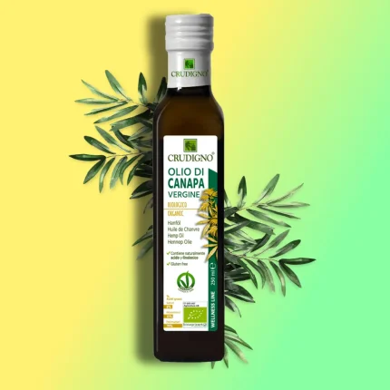 Κανναβέλαιο 250mL Ψυχρής Έκθλιψης Crudigno Bio